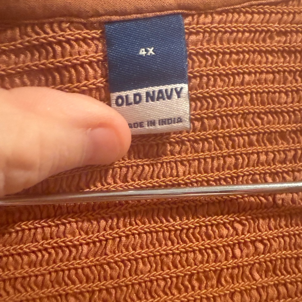 Old Navy Terracotta Knit Top